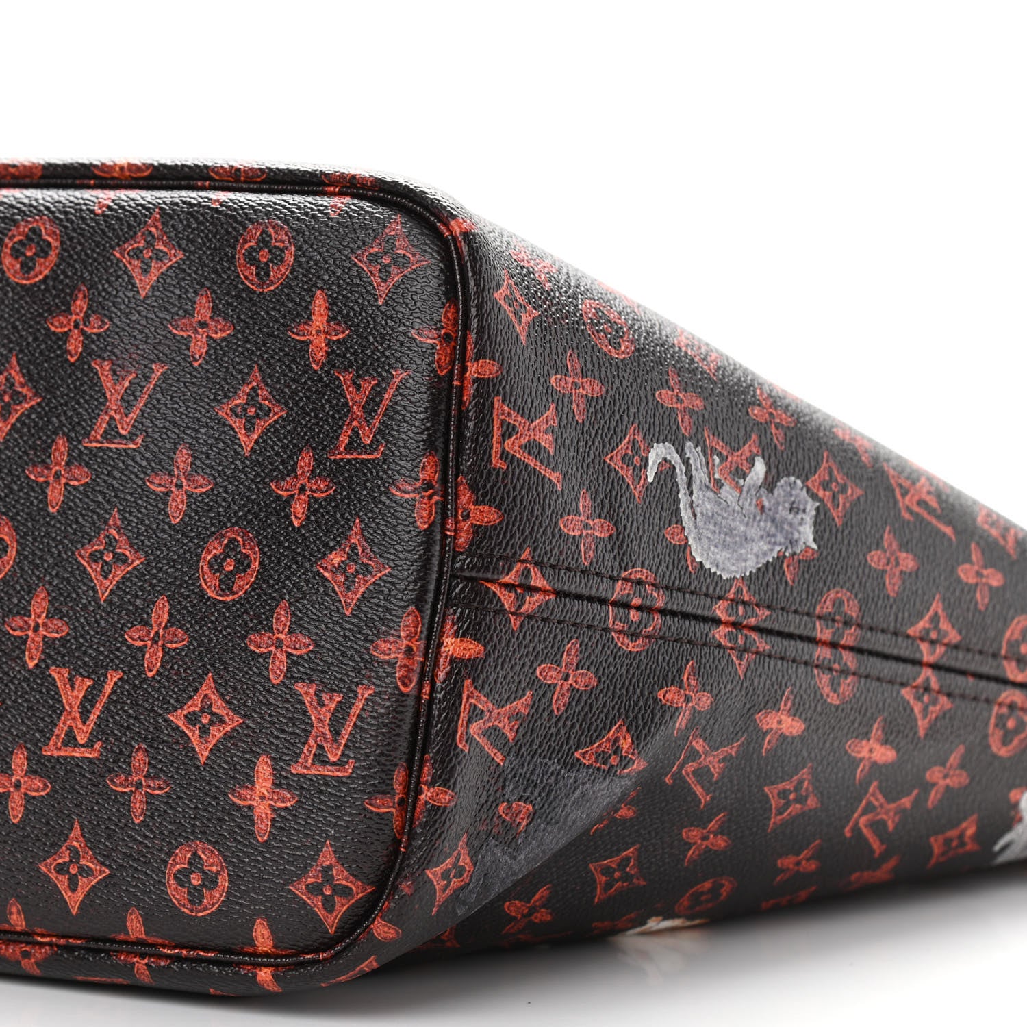 Louis Vuitton Catogram Neverfull MM Marron 11 of 11