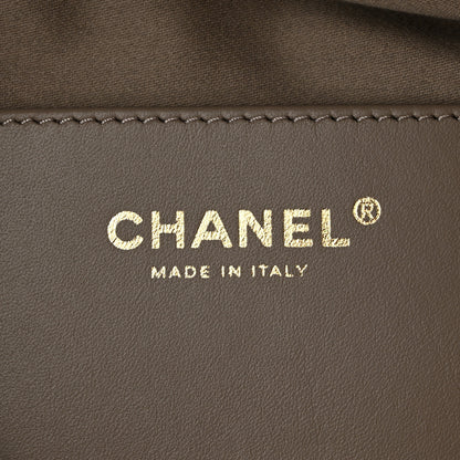 Chanel Suede Quilted Medium Chanel 25 Handbag Dark Grey 7 of 12