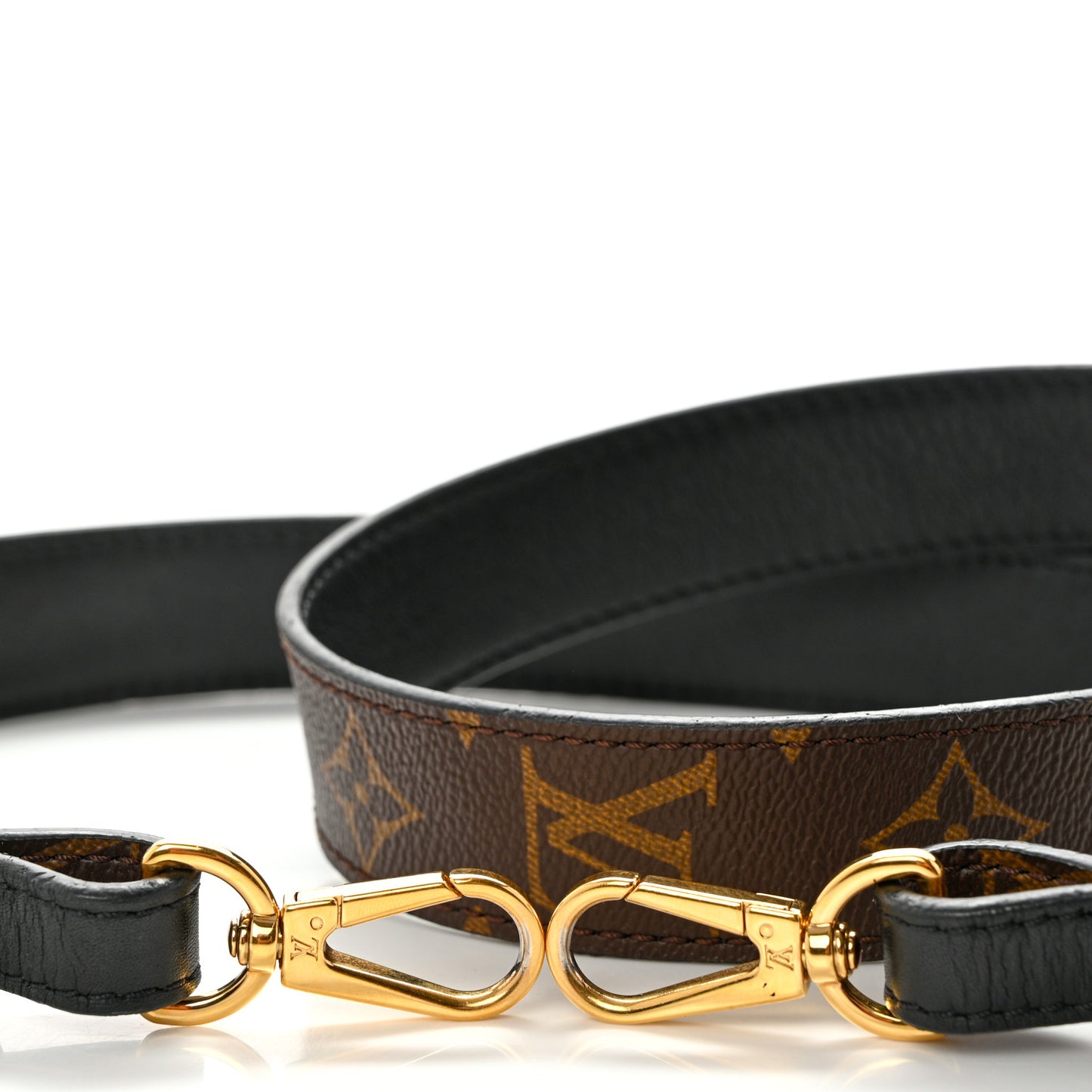 Monogram Bandouliere Shoulder Strap XL Black