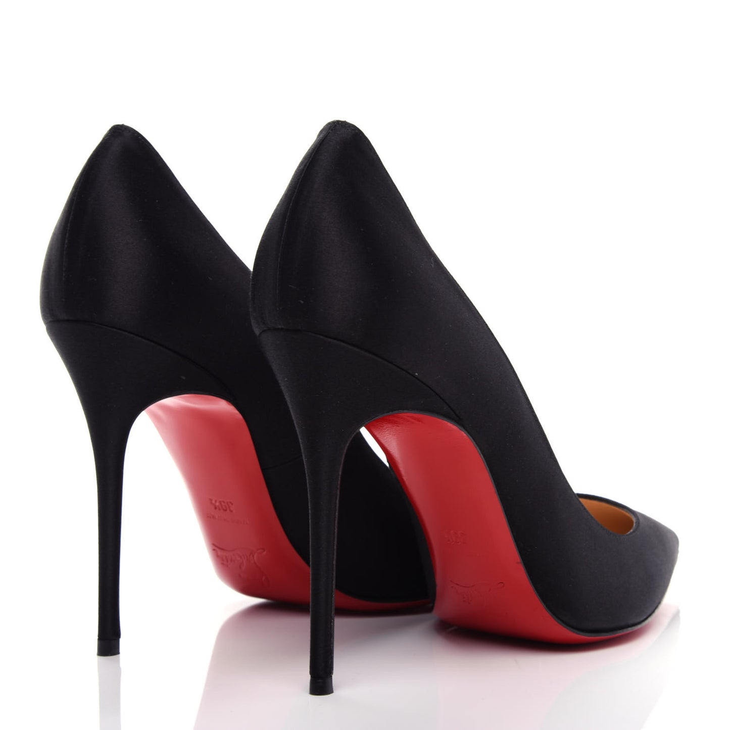 Satin Decollete 554 100 Pumps 39.5 Black