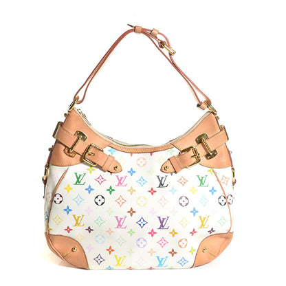 Louis Vuitton Monogram Multicolor Greta White 1 of 7