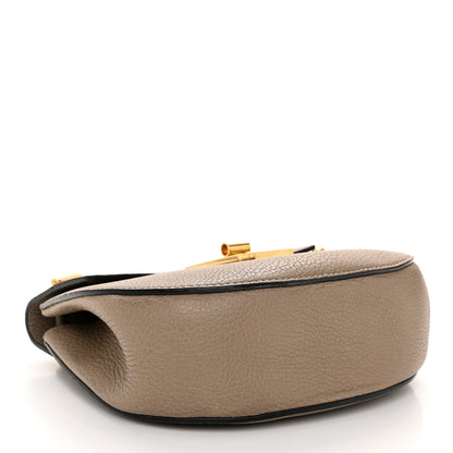 Chloe Grained Lambskin Mini Drew Shoulder Bag Motty Grey 4 of 10