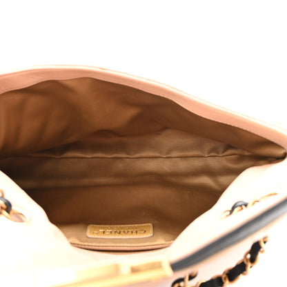 Chanel Lambskin Quilted Mademoiselle East West Flap Beige 5 of 10