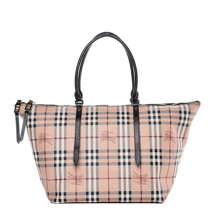 Burberry Haymarket Check Medium Salisbury Tote Black 1 of 8