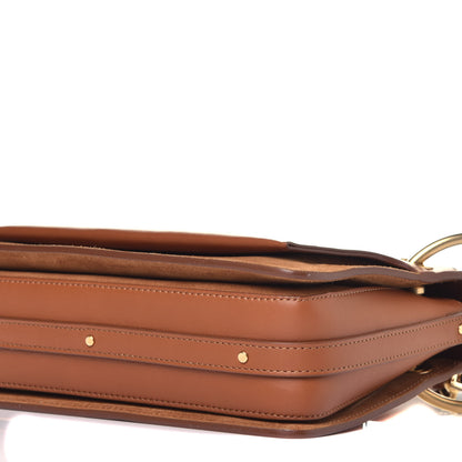 Chloe Calfskin Suede Small Roy Bag Caramel 9 of 10