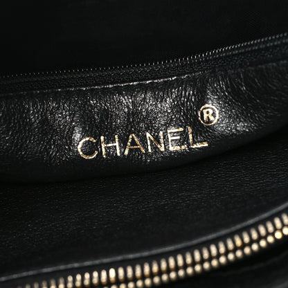 Chanel Caviar Diamond Flap Shoulder Bag Black 6 of 12