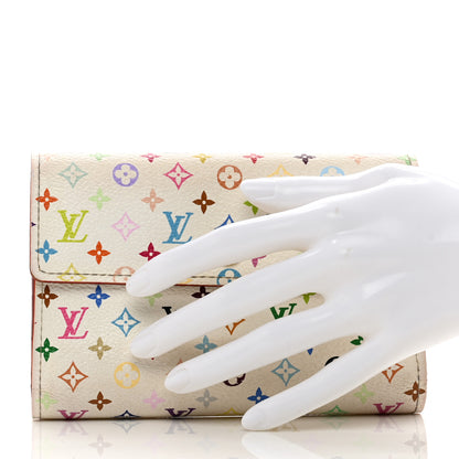 Louis Vuitton Monogram Multicolor Alexandra Wallet White 2 of 10