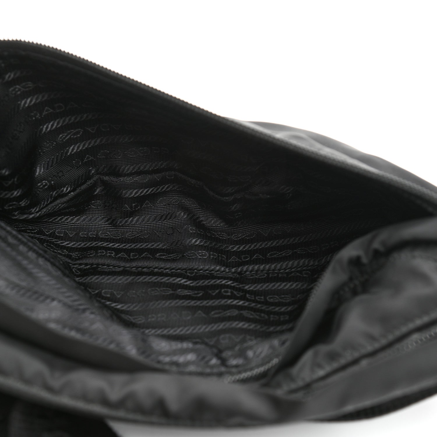 Prada Tessuto Nylon Montagna Belt Bag Black 5 of 7