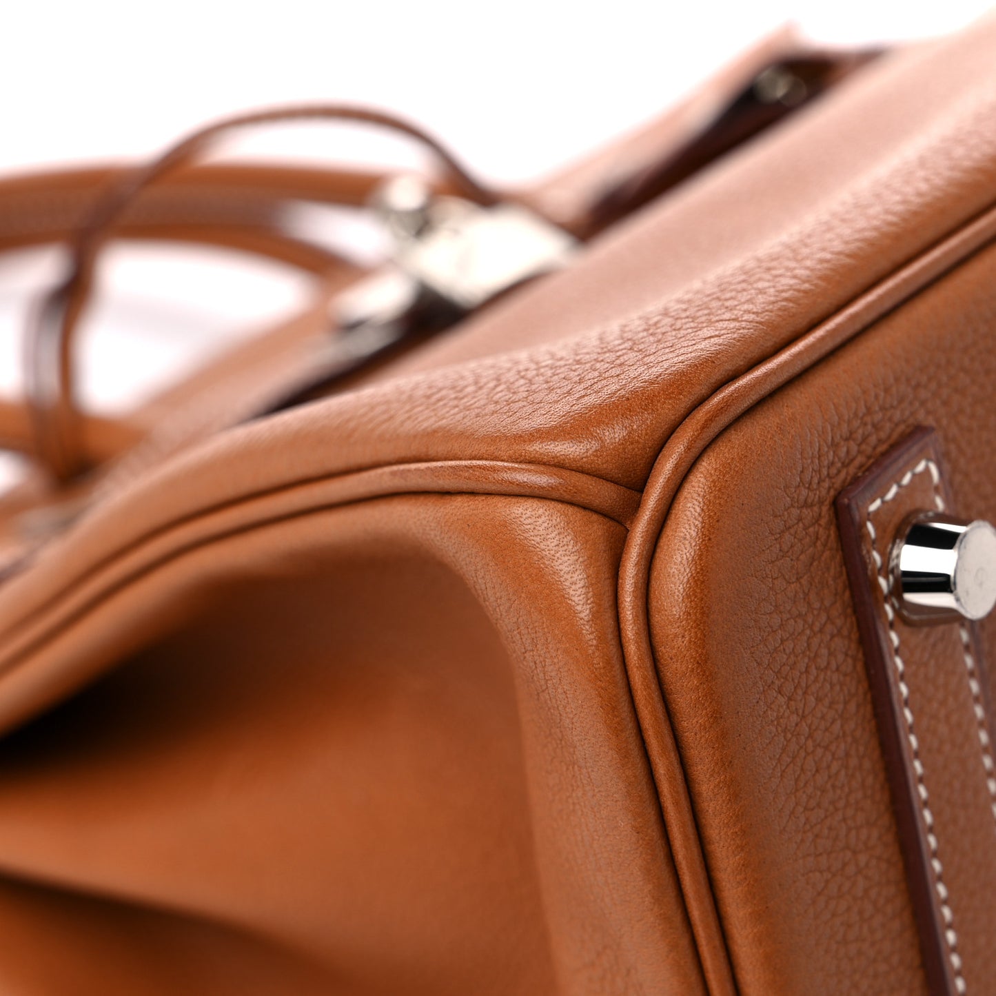 Natural Barenia Faubourg Birkin 30 Fauve