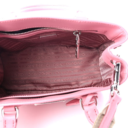 Prada Saffiano Lux Micro Galleria Shoulder Bag Petalo 4 of 4