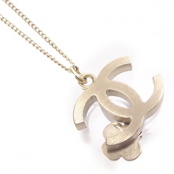 Camelia CC Logo Necklace