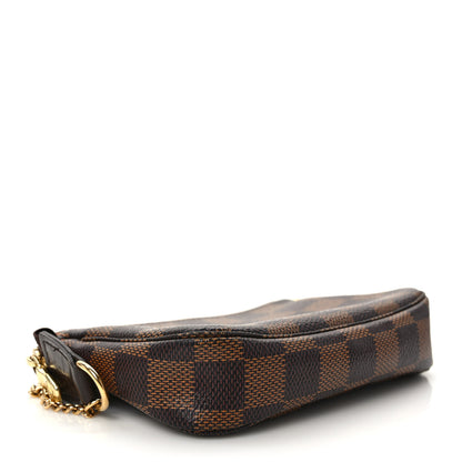 Louis Vuitton Damier Ebene Mini Pochette Accessories 4 of 12