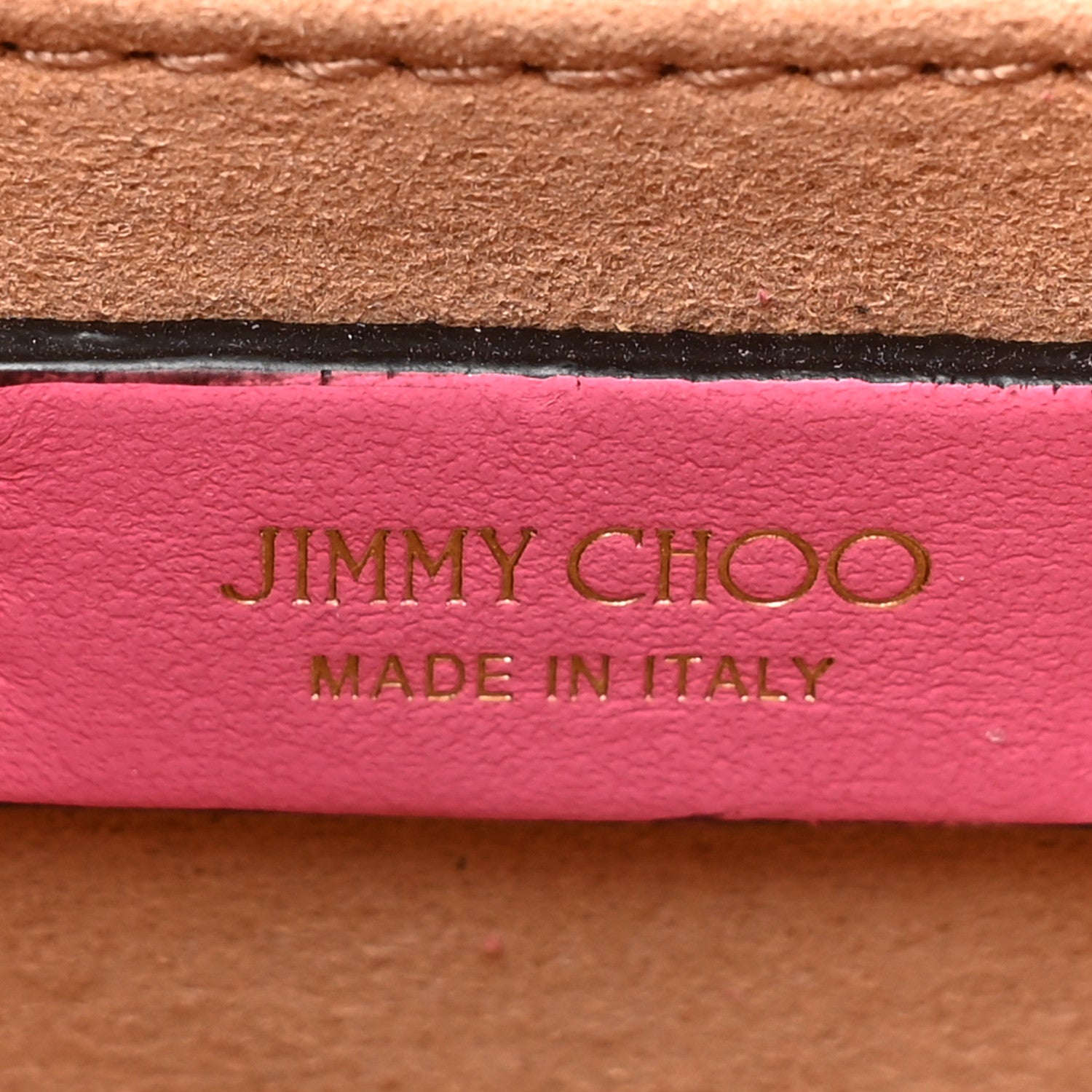 Jimmy Choo Lambskin Bon Bon Bag Candy Pink 6 of 9