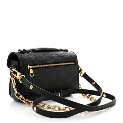 Louis Vuitton Empreinte Pochette Metis East West Black 3 of 10