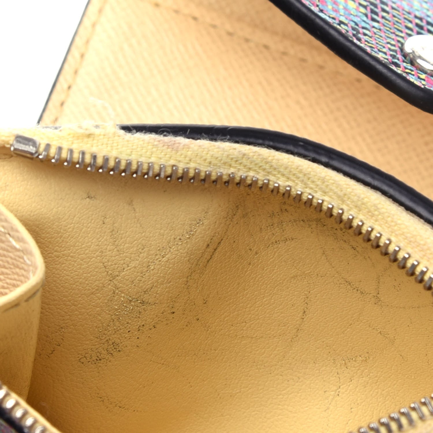 Louis Vuitton Monogram LV Pop Zoe Wallet Blue 7 of 11