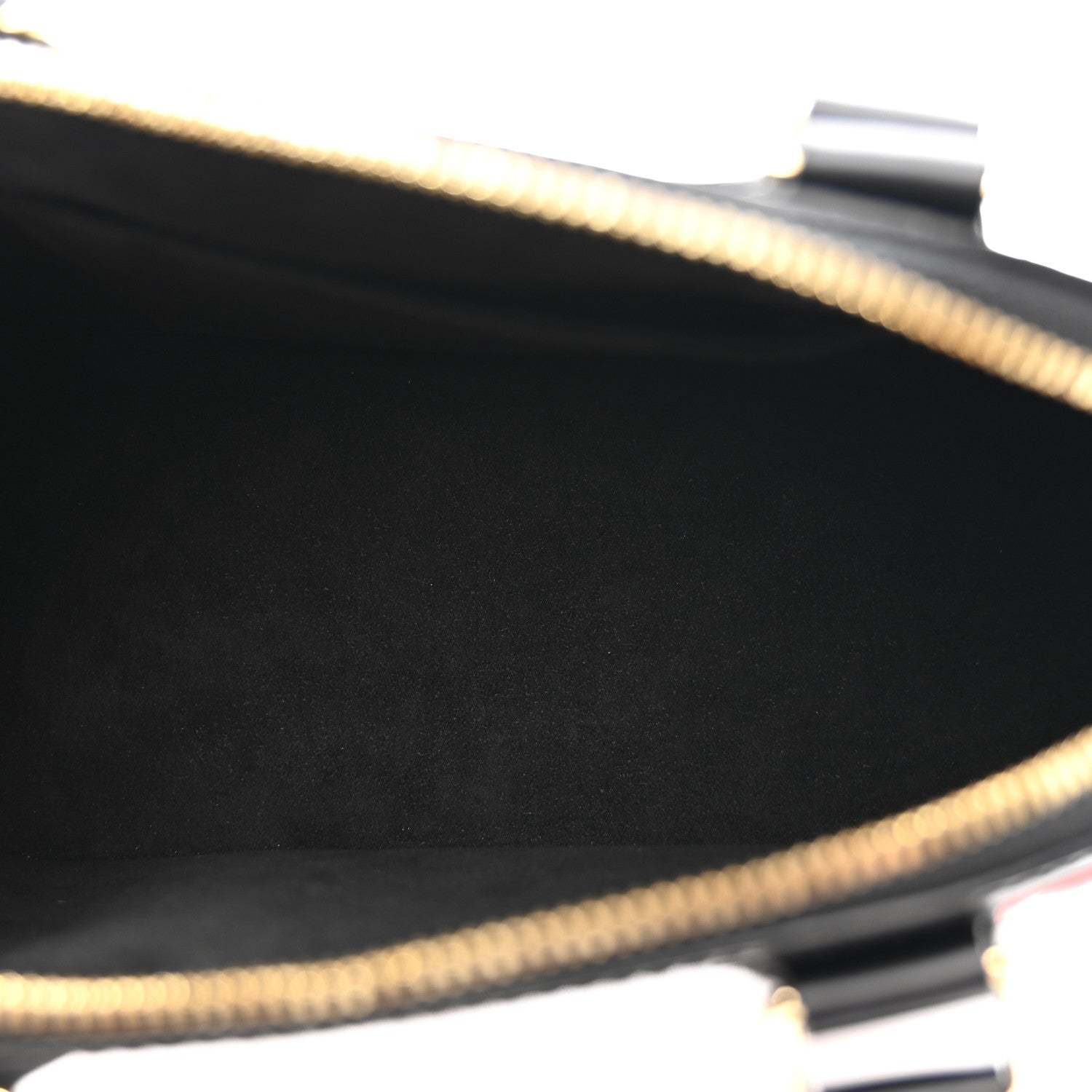 Louis Vuitton Epi Blooming Flowers Alma BB Black 5 of 9