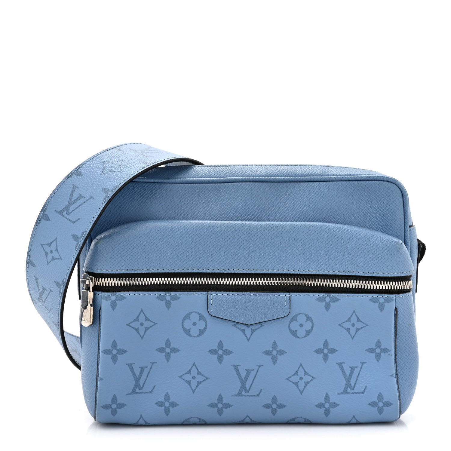 Louis Vuitton Taigarama Outdoor Messenger Blue Lagoon 1 of 14