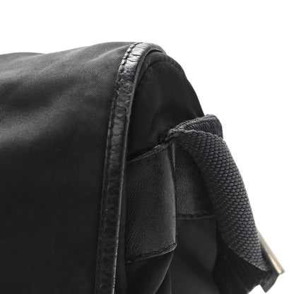 Prada Nylon Vela Messenger Bag Black 13 of 14