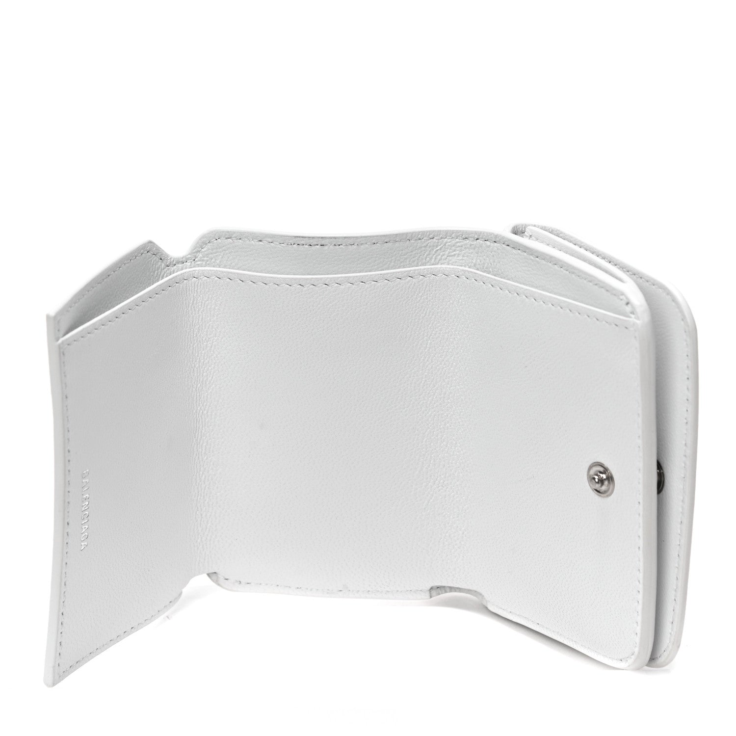 Balenciaga Calfskin Hello Kitty Mini Wallet White 5 of 12