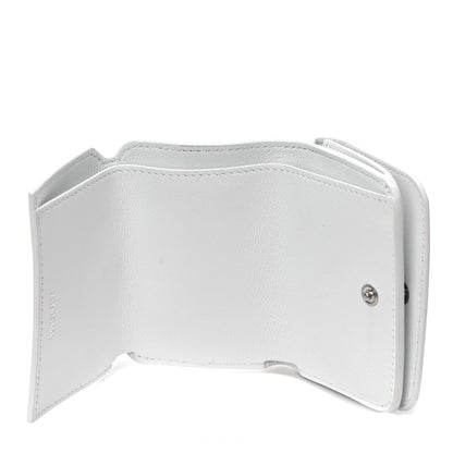 Balenciaga Calfskin Hello Kitty Mini Wallet White 5 of 12