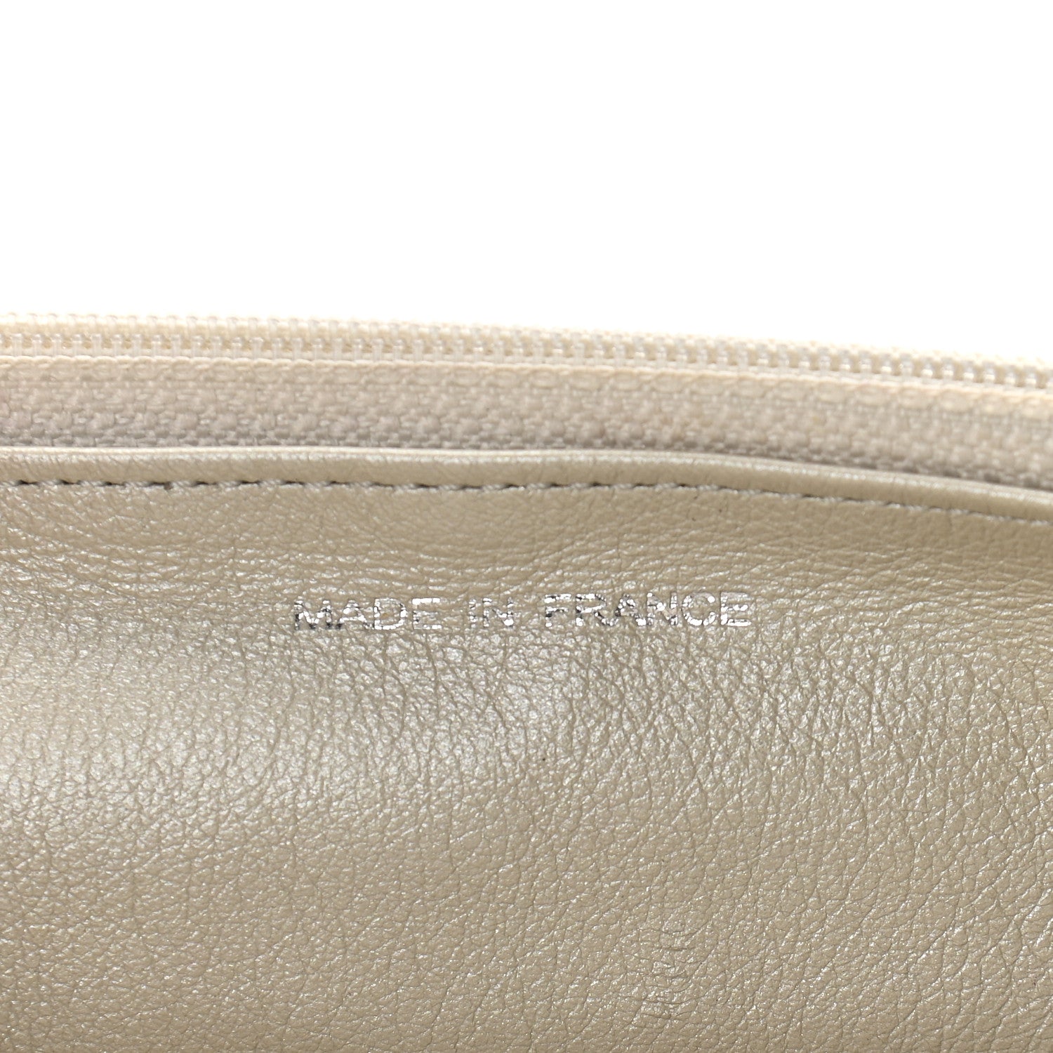 Chanel Caviar Sevruga Wallet on Chain WOC Silver 6 of 11