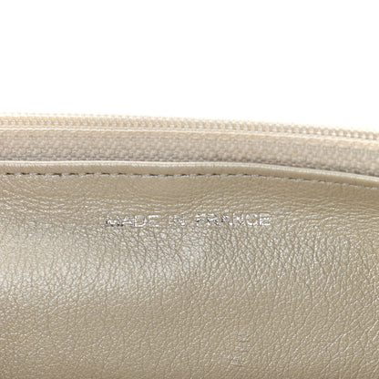 Chanel Caviar Sevruga Wallet on Chain WOC Silver 6 of 11