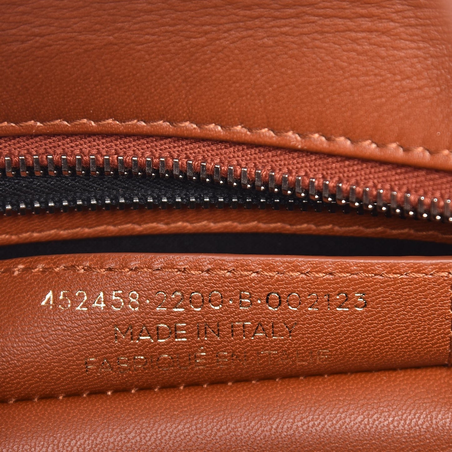Agneau XS Bazar Shopper Tote Marron Fauve