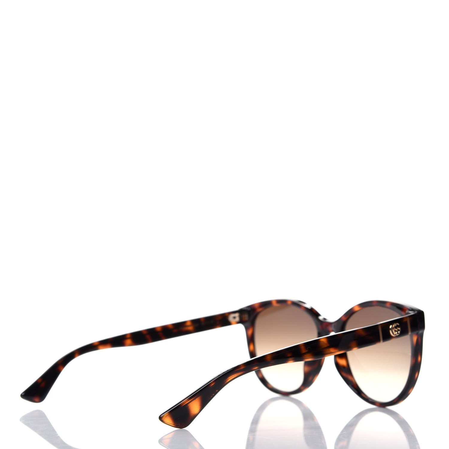 Gucci Round Frame GG0636SK Sunglasses Havana Brown 4 of 8
