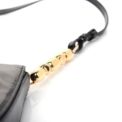 Christian Dior Patent Trotter Maris Pearl Shoulder Bag Black 24 of 26