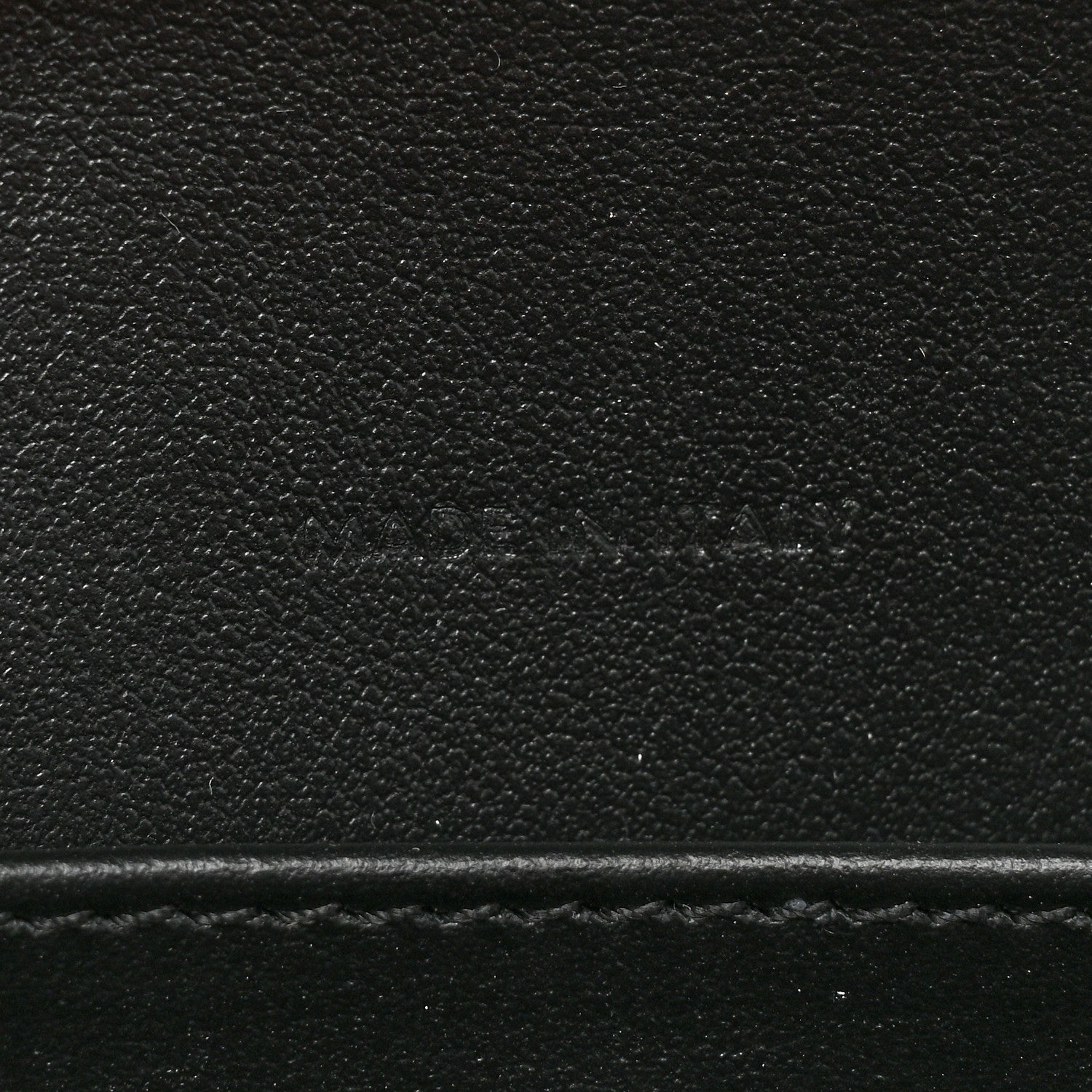 Celine Shiny Calfskin Triomphe Margo Wallet on Chain Black 7 of 8