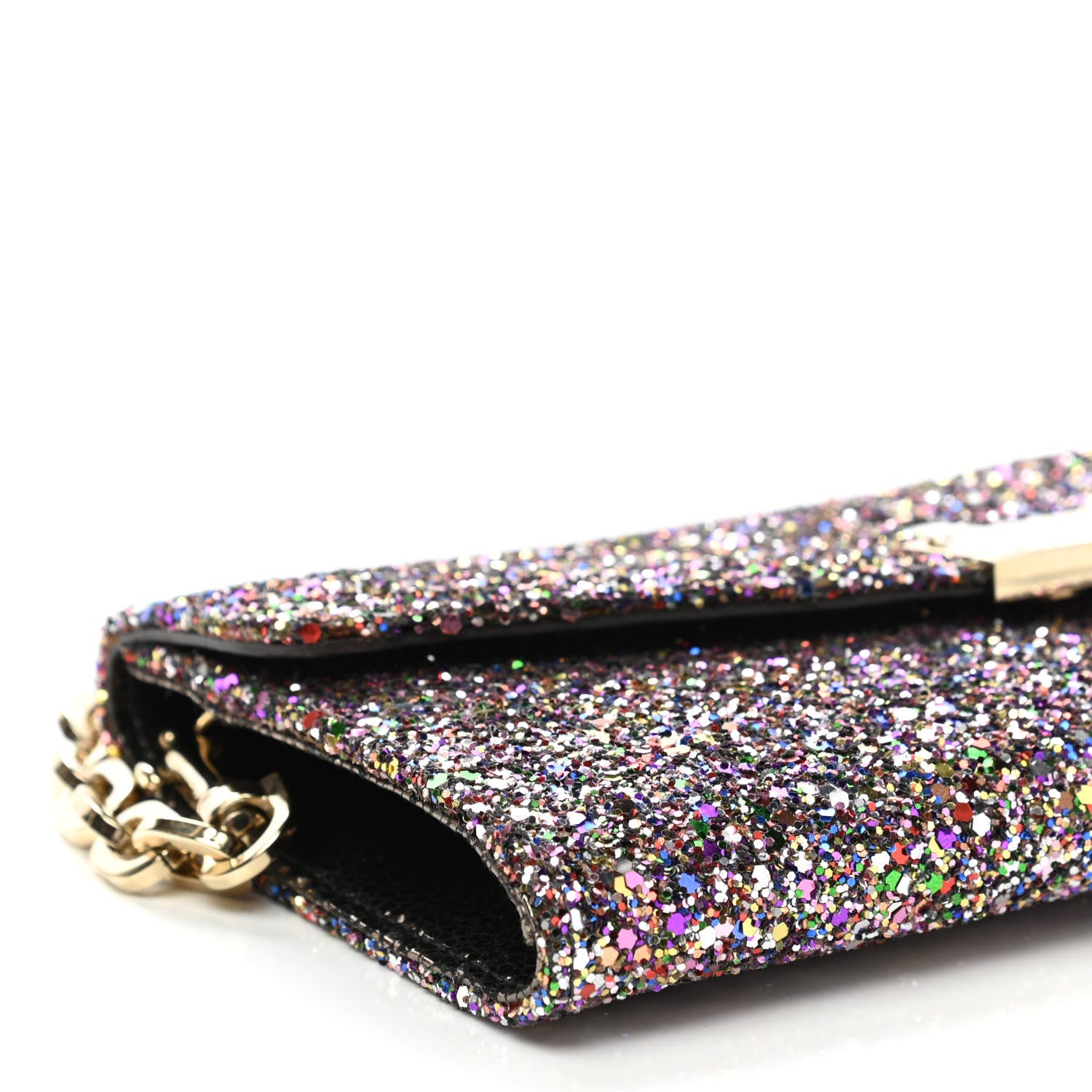 Jimmy Choo Glitter Riane Clutch Multicolor 7 of 9