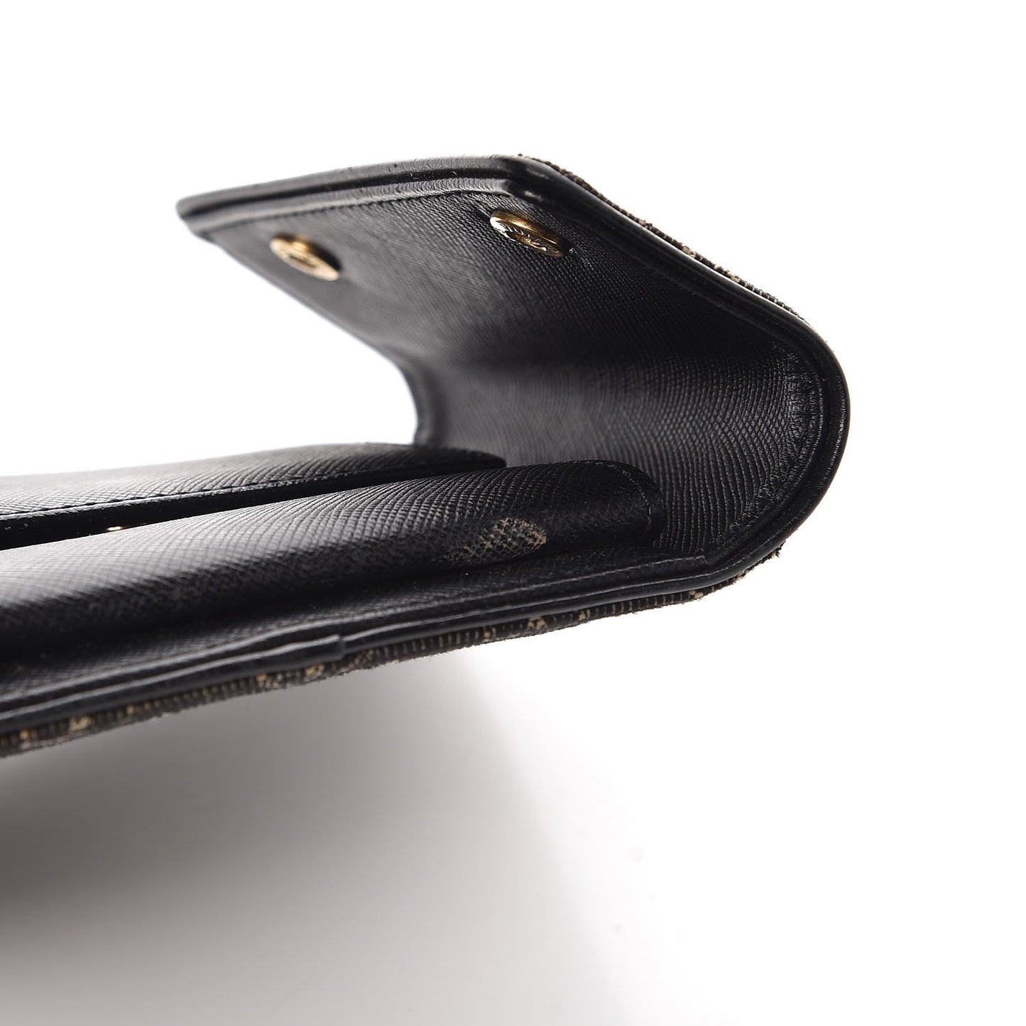 Mini Monogram Compact Wallet Black