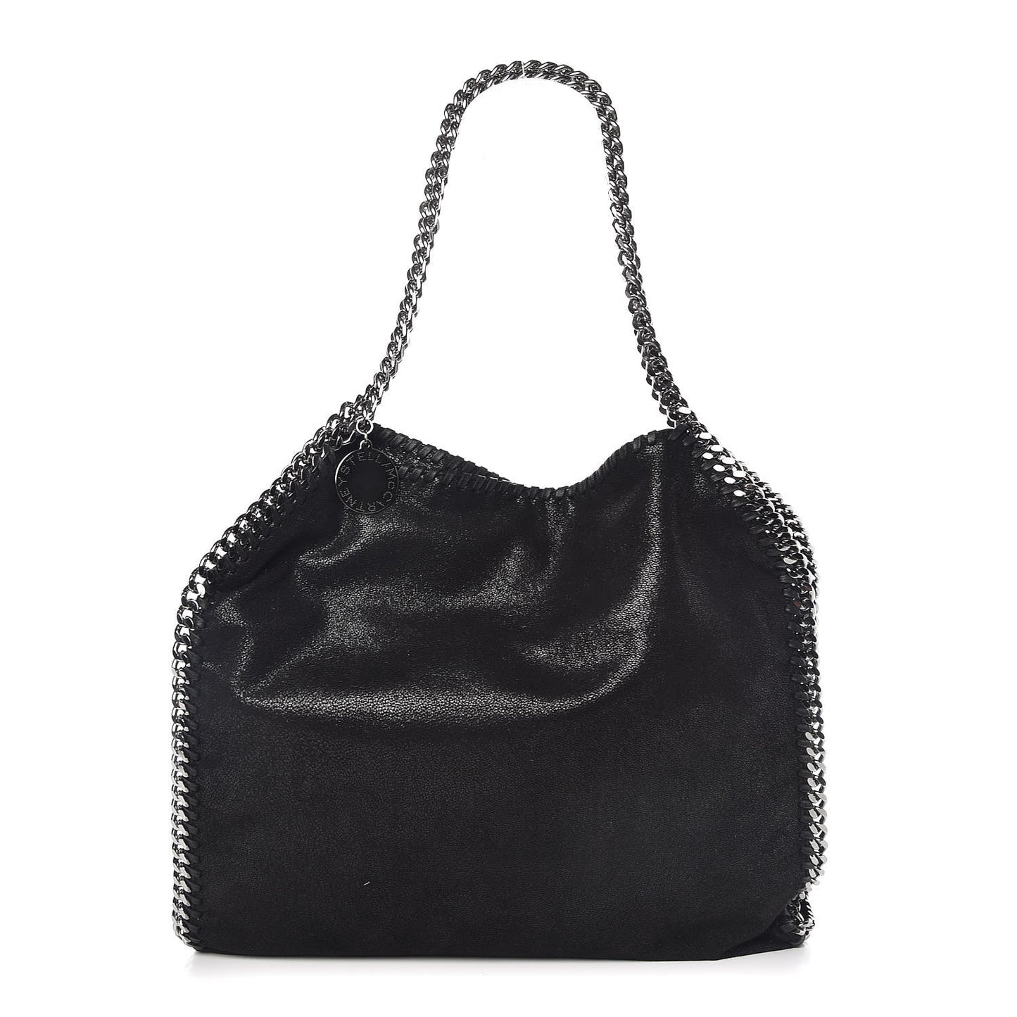 Shaggy Deer Small Falabella Tote Black