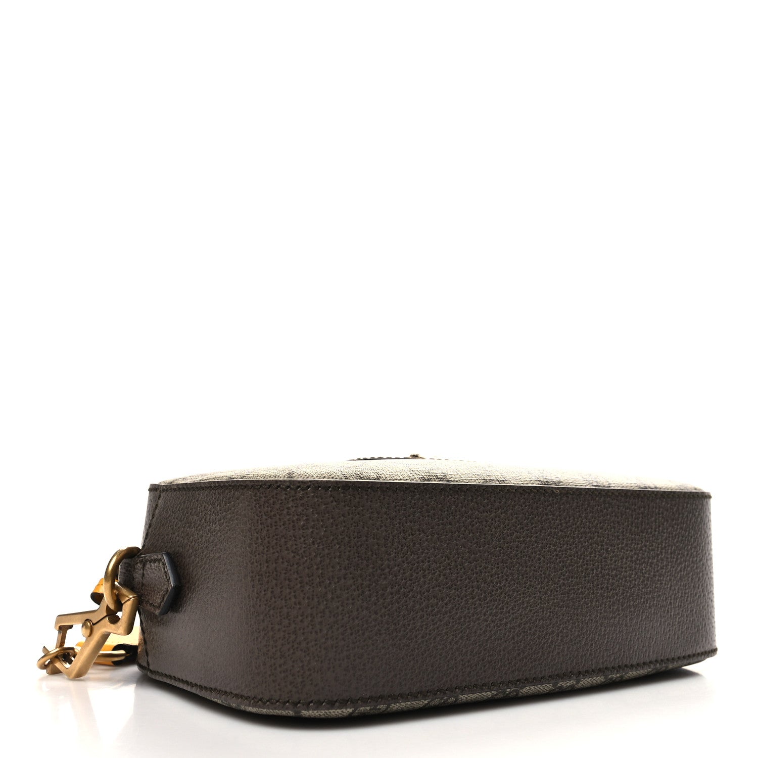 Gucci GG Supreme Monogram Web Neo Vintage Shoulder Bag Beige New Acero Crop 4 of 11