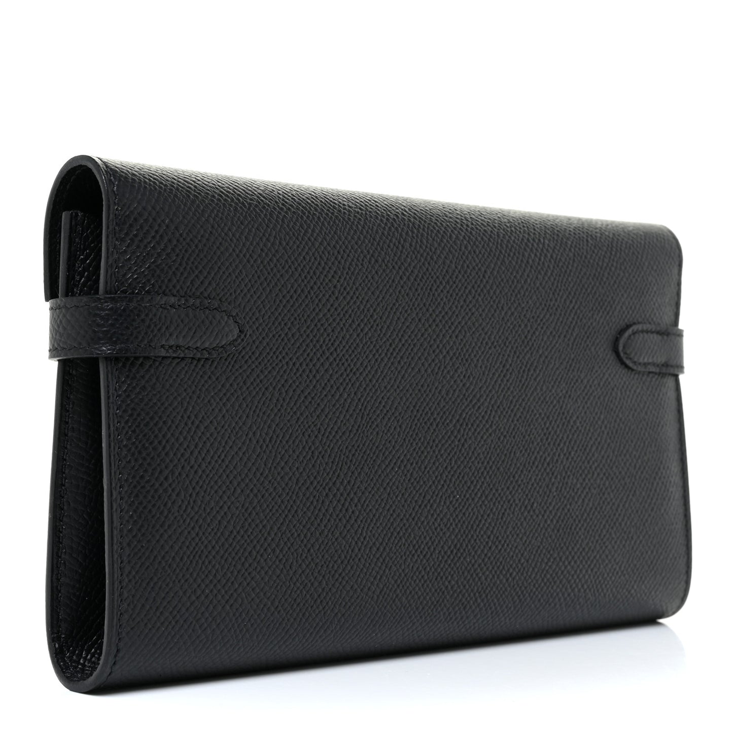 Epsom Kelly Longue Wallet Black