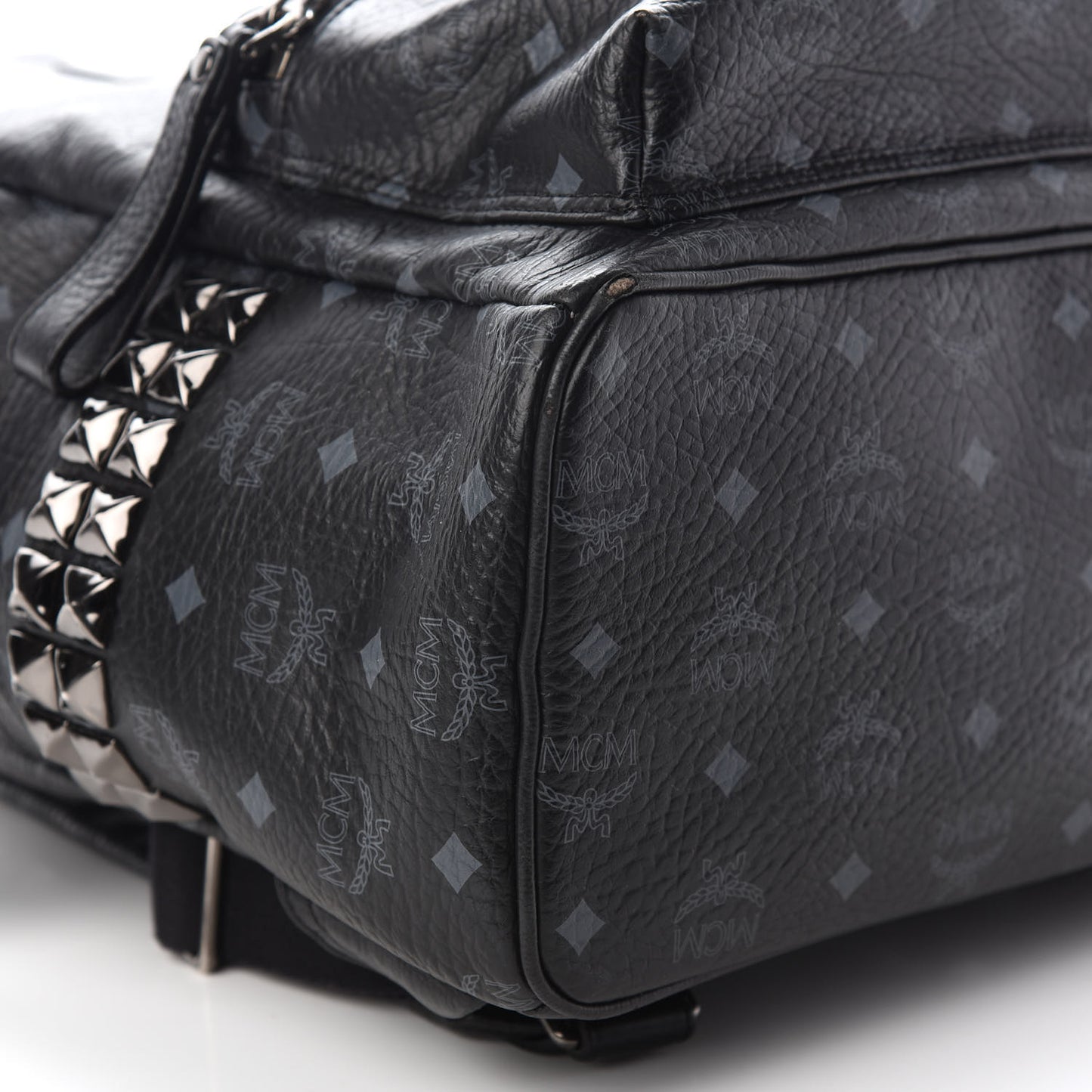 Visetos Small Side Stud Stark Backpack Black