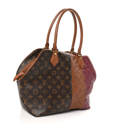 Louis Vuitton Monogram Stripes Medium Bag Bordeaux 3 of 17