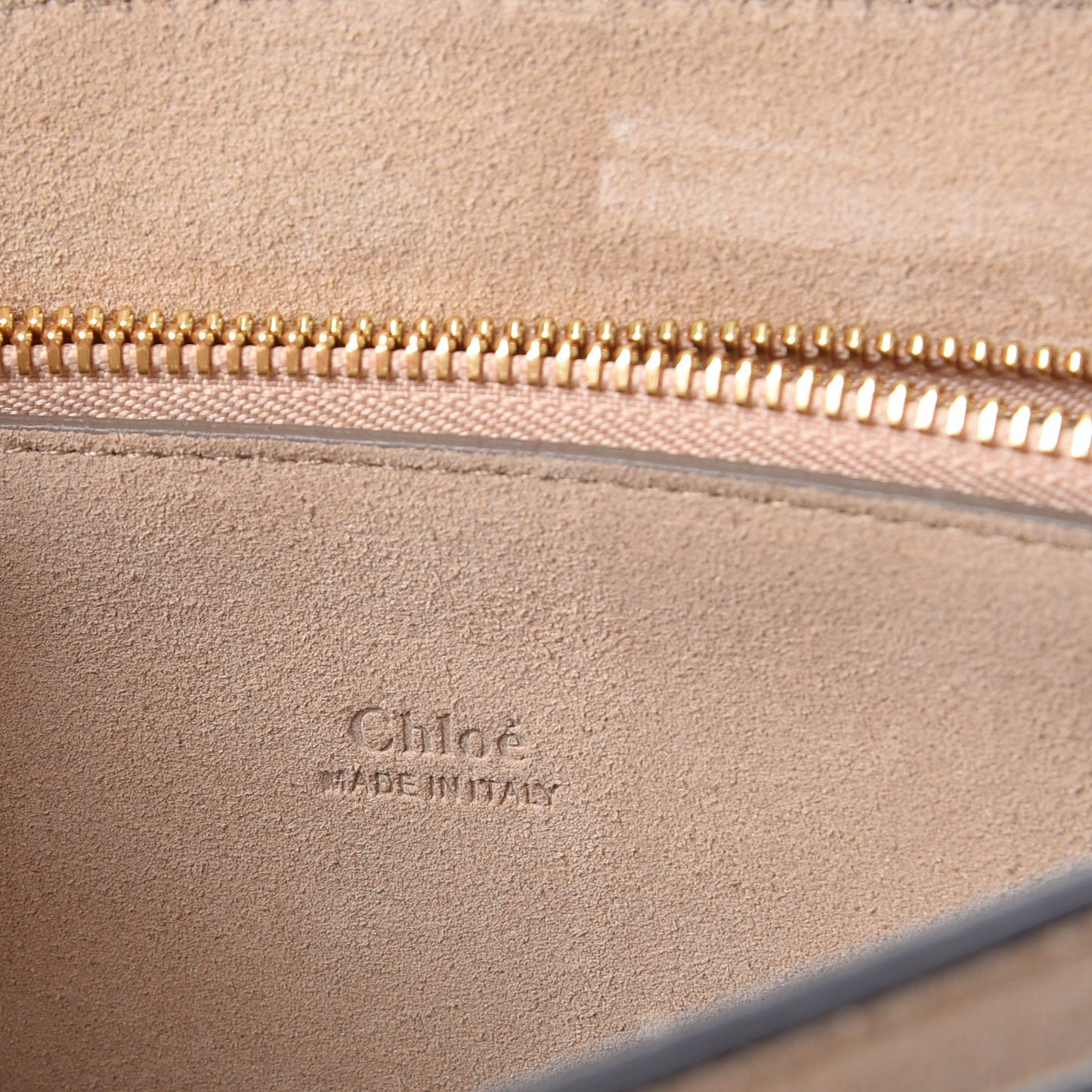 Calfskin Suede Medium Faye Shoulder Bag Motty Grey