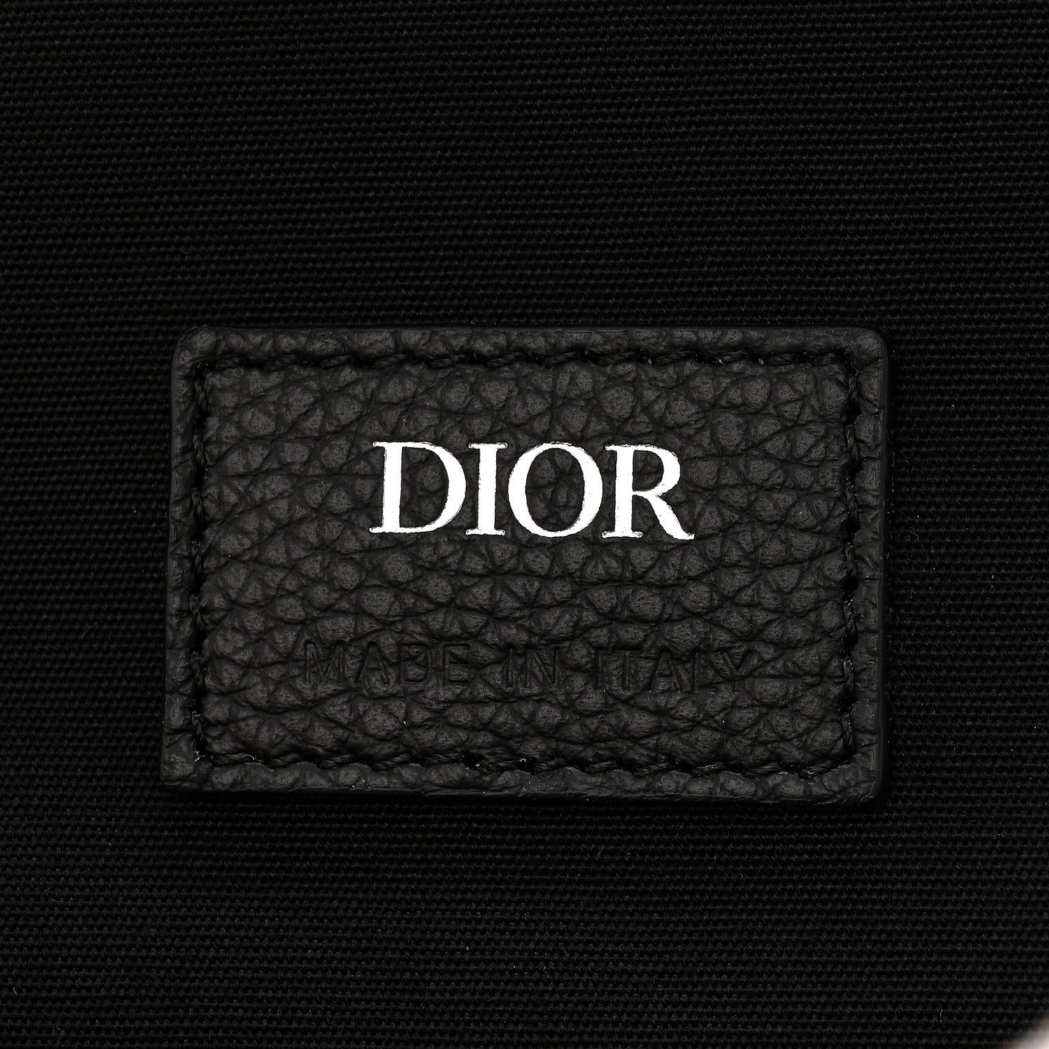 Christian Dior Oblique Calfskin 8 Backpack Beige Black 6 of 10