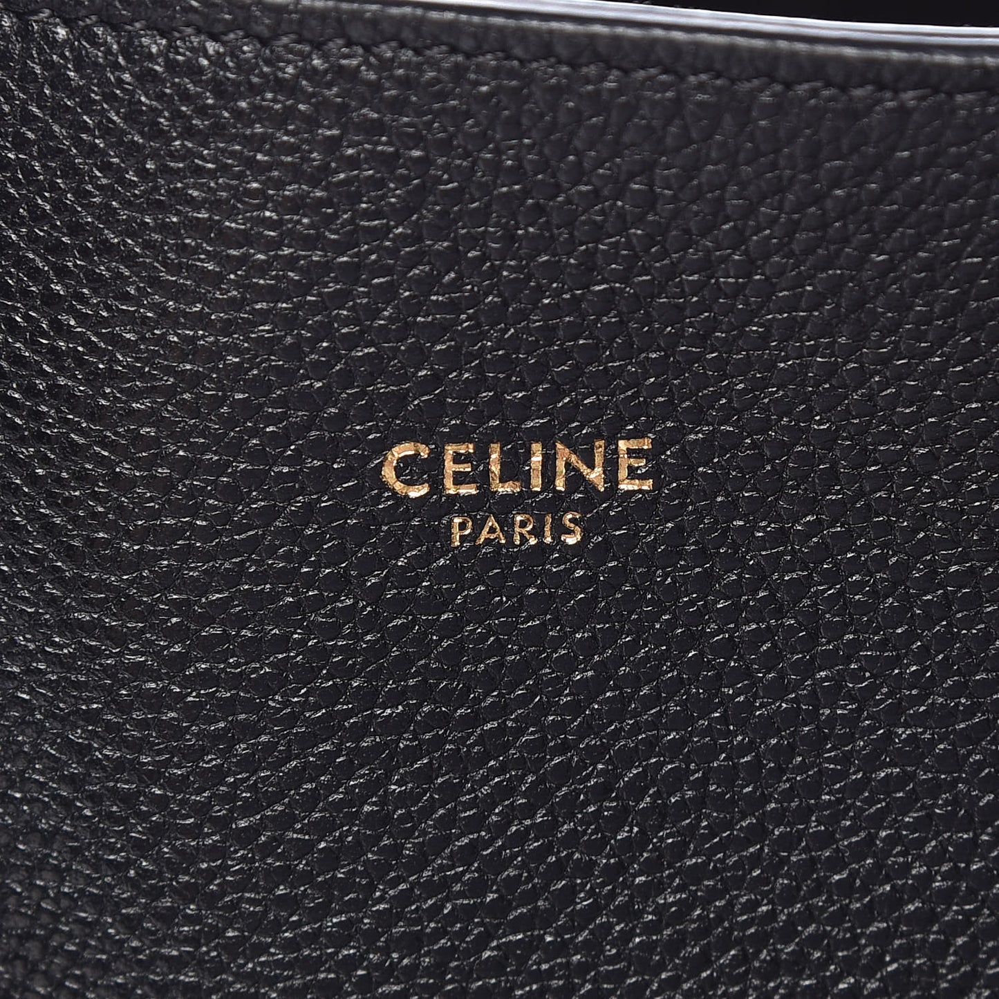 Soft Grained Calfskin Small Belt Cabas Phantom Black