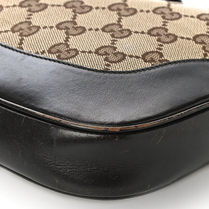 Gucci Monogram Web Small Jackie O Hobo Dark Brown 9 of 23