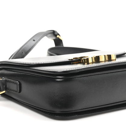 Celine Shiny Calfskin Teen Triomphe Black 8 of 10