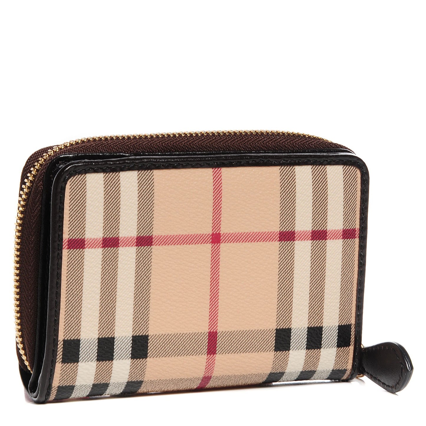 Haymarket Check Ziggy Zip Around Wallet