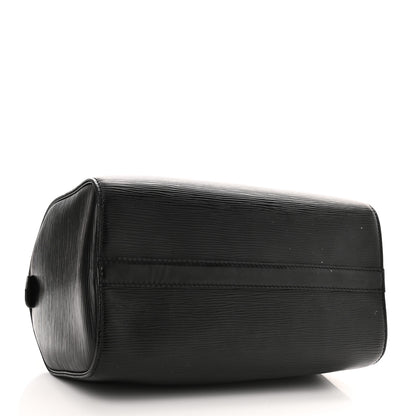 Louis Vuitton Epi Speedy 25 Black 4 of 12