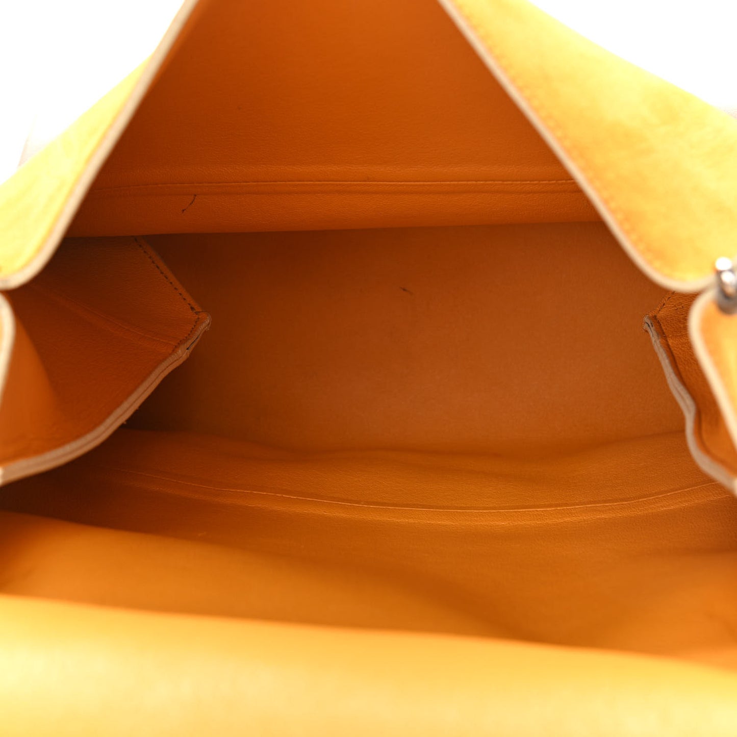 Smooth Calfskin Tri-Color All Soft Shoulder Bag White