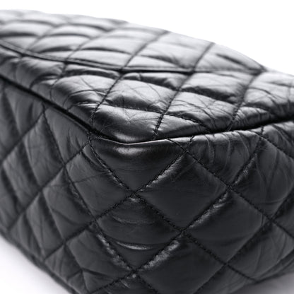 Chanel Aged Calfskin Quilted Medium Reissue Camera Case Black 11 of 16
