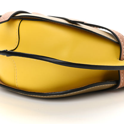 Loewe Calfskin Small Gate Crossbody Bag Mocca Yellow Pecan 8 of 8