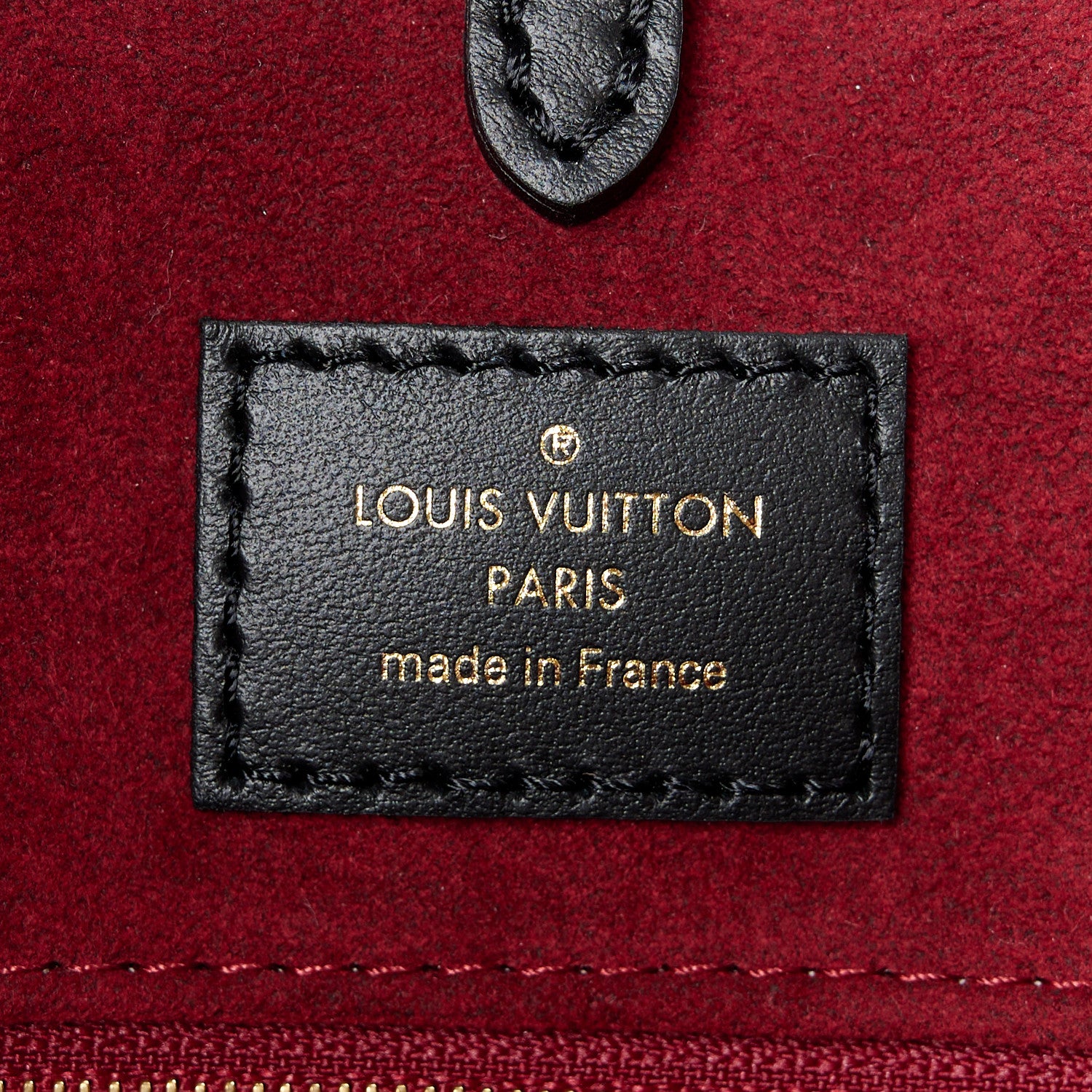 Louis Vuitton Empreinte Monogram Giant Onthego MM Black Beige 7 of 11