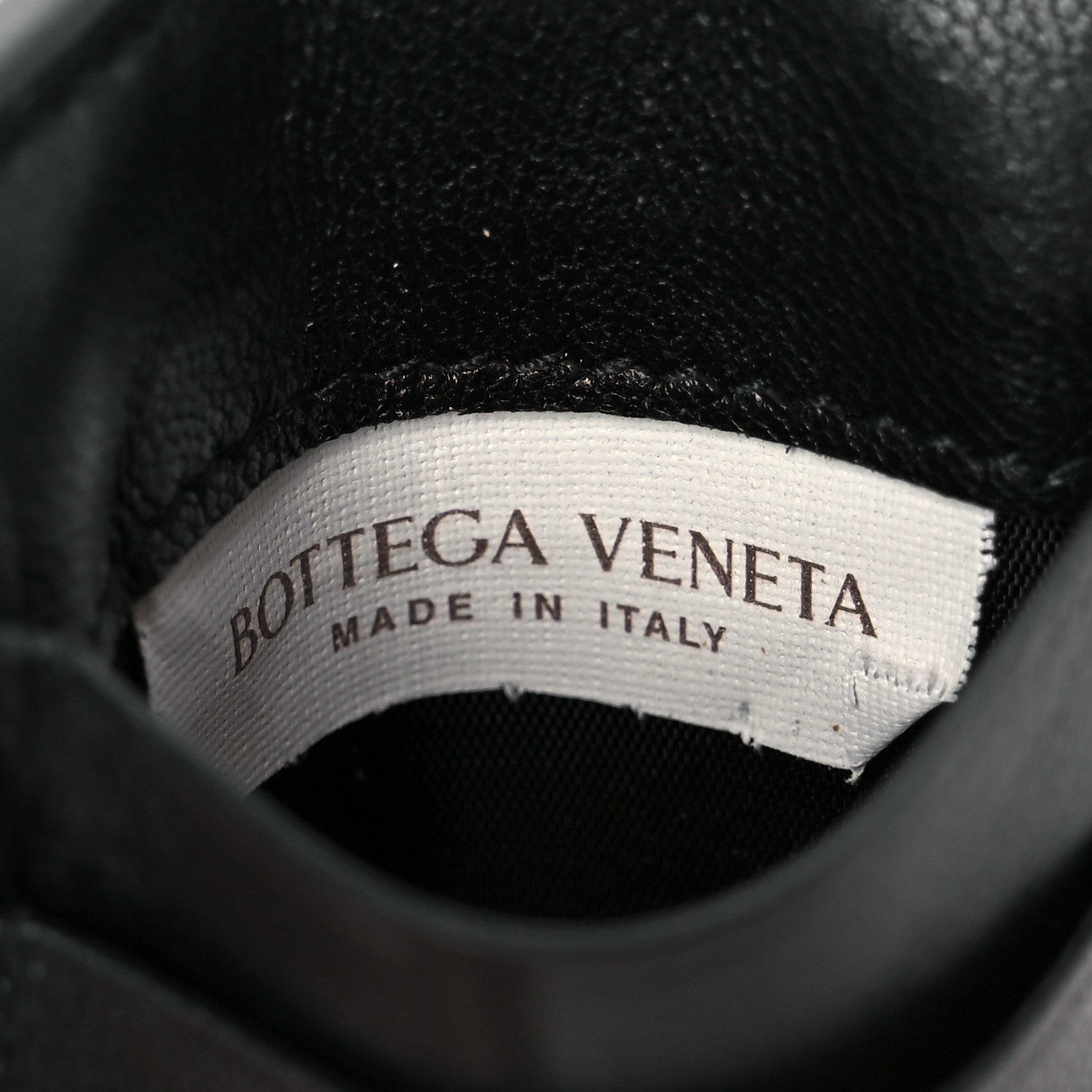 Bottega Veneta Nappa Intreccio Cassette Zipped Card Case Black 7 of 9