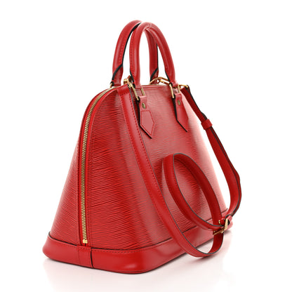 Louis Vuitton Epi Alma PM Castillan Red 3 of 14